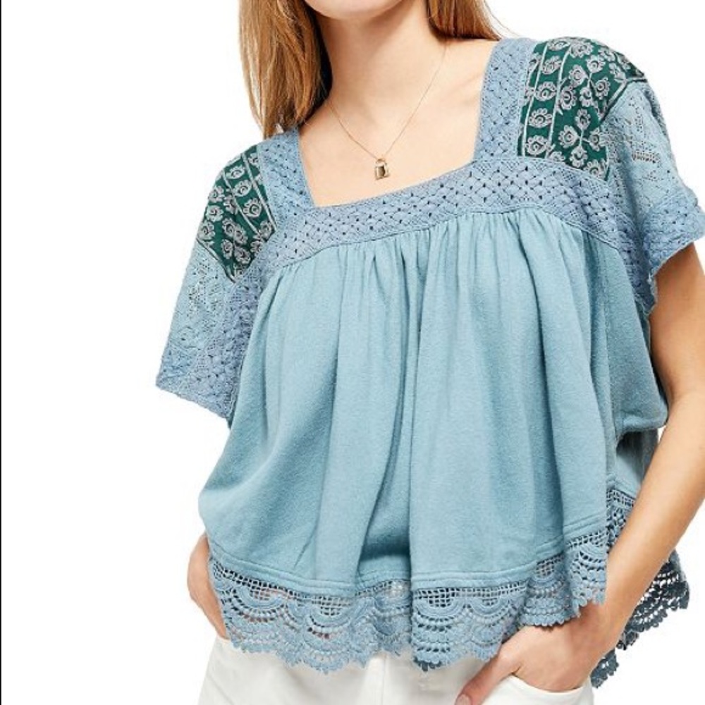 Free People: Praire Days top